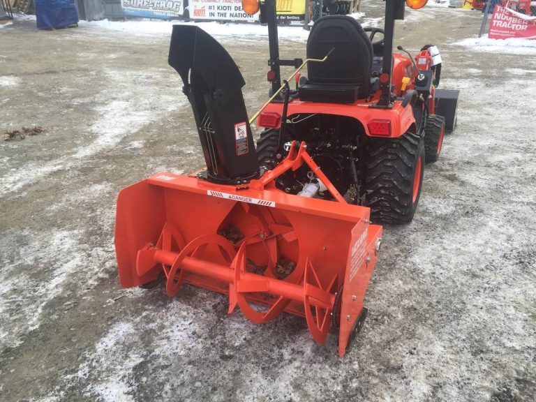 2023: Discover The Top 3 Point Snowblower For Compact Tractors