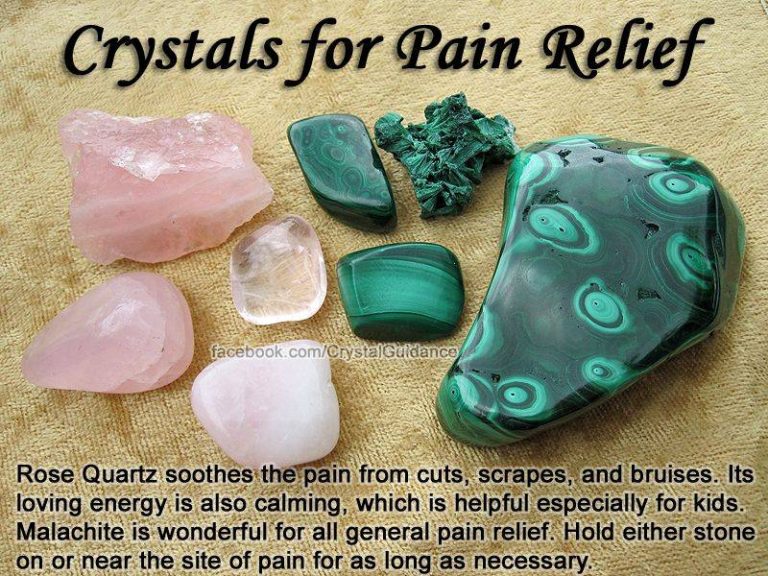 2023’S Top Healing Crystals For Pain: Unlock Natural Pain Relief!