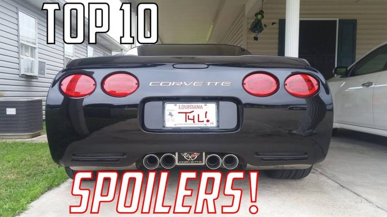 The 2023 Ultimate Guide To Finding The Best Rear Spoiler For Your C5 Corvette