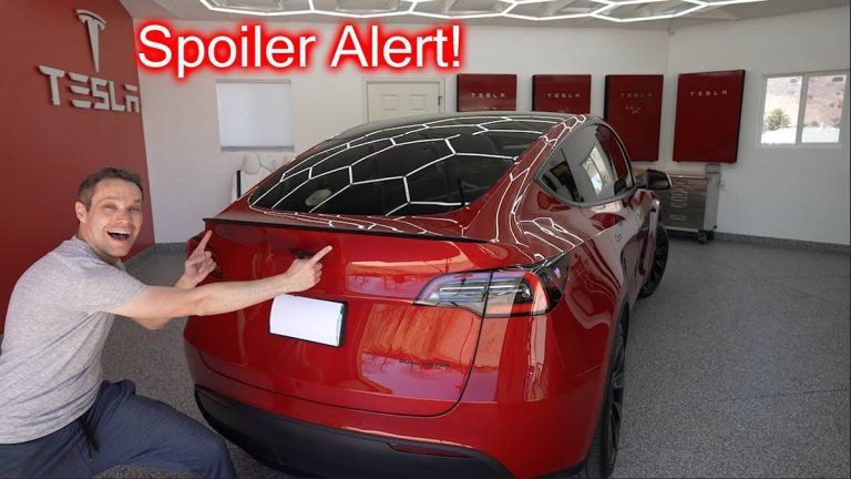 Discover The Best Tesla Model Y Spoiler For 2023 – Get A Sleek And Stylish Look Today!