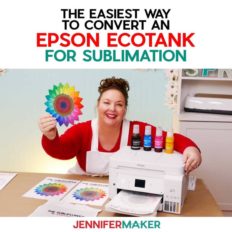 2023’S Best Sublimation Inks For The Epson Ecotank: Get Vibrant Results Every Time!