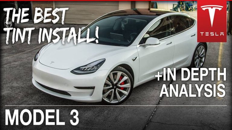 2023 Tesla Model 3: The Best Tint Options To Customize Your Ride