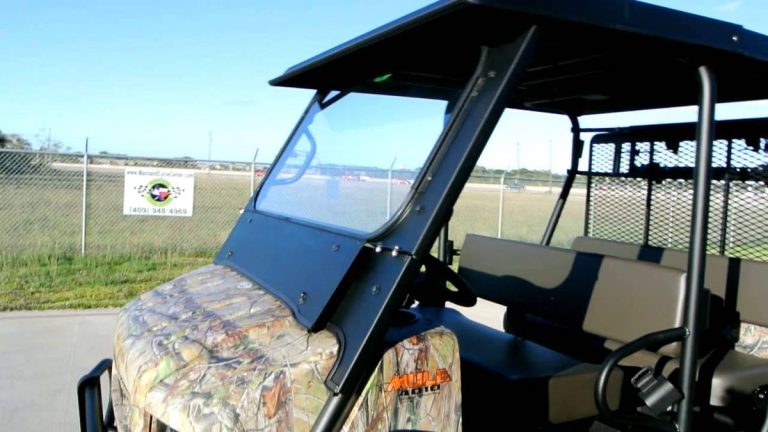 2023’S Top Picks For The Best Windshield For Kawasaki Mule 4010 – Get Maximum Visibility & Protection!