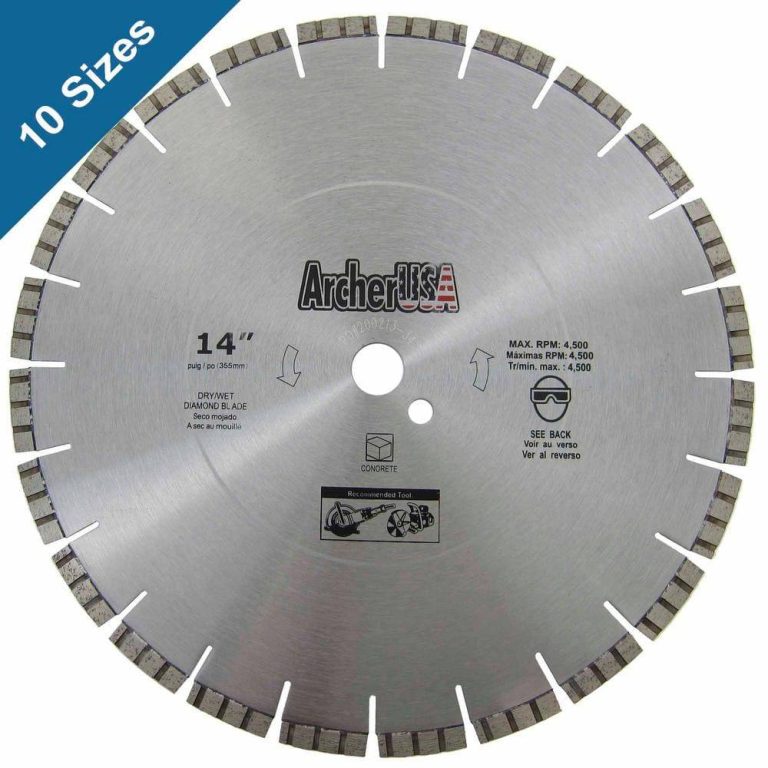Top 14 Inch Diamond Blade For Concrete In 2023: Discover The Ultimate Cutting Power!