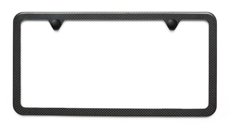 Revamp Your Ride: Top 10 Carbon Fiber License Plate Frames Of 2023 For Unmatched Style & Durability!