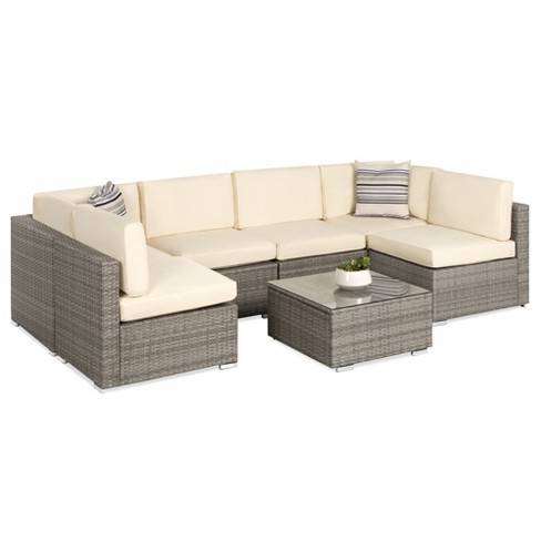 Top 7-Piece Modular Outdoor Conversation Sets 2023: Best Choice Products Unveils Stylish & Durable Furniture!