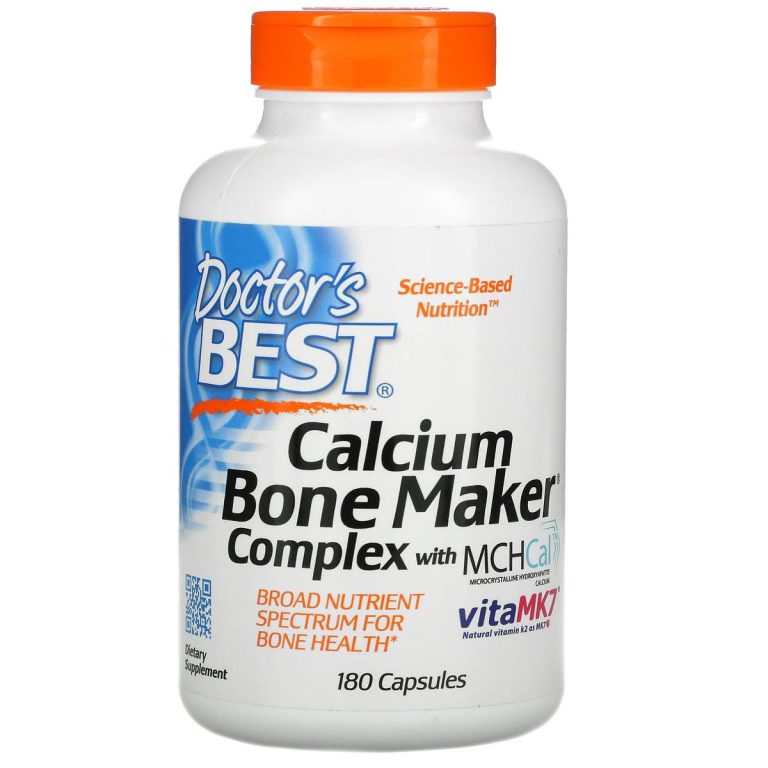 2023’S Top Rated Calcium Bone Maker Complexes For Doctors: Get Healthy Bones The Right Way!