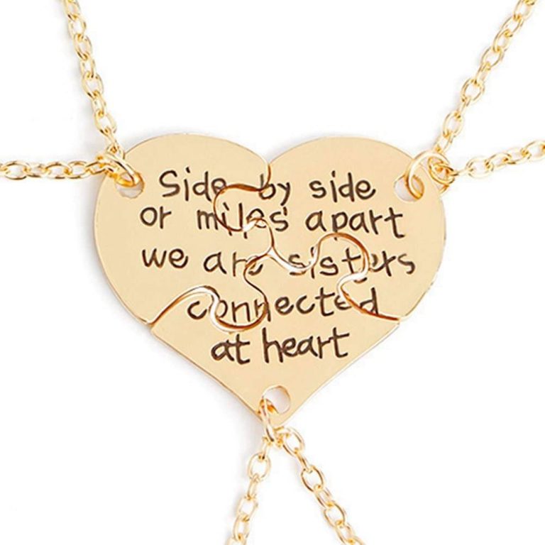 2023’S Best Friends Necklace For 3: A Comprehensive Guide To The Cutest Styles!