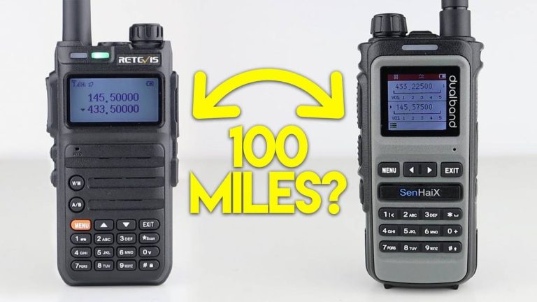 2023: Find The Best Long Range Walkie Talkies With A Range Of 100 Miles!