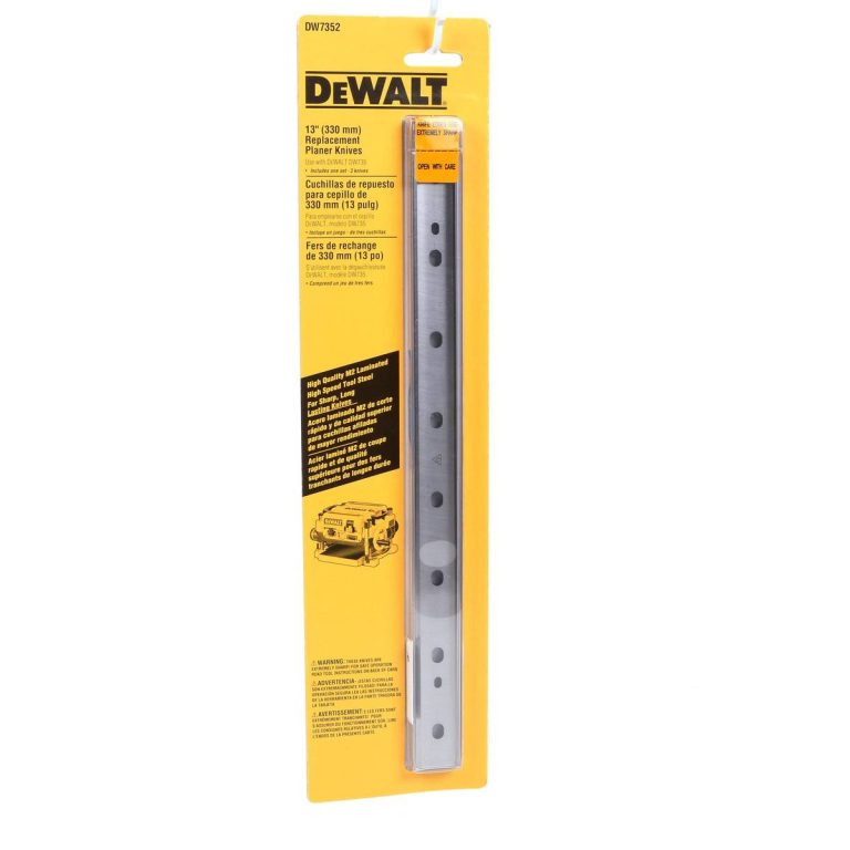 2023’S Best Planer Blades For Dewalt 735 – Professional Results Guaranteed!