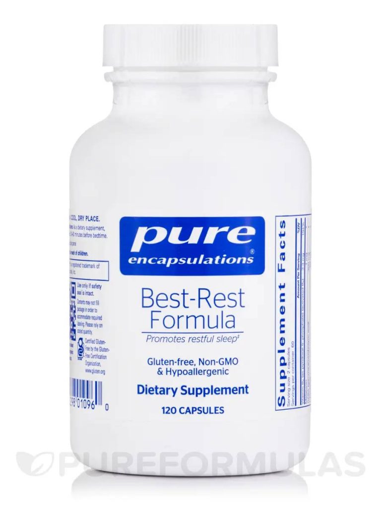 Discover The Best Pure Encapsulations Rest Formulas For A Peaceful Sleep In 2023