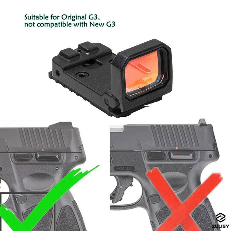 The Top Red Dot Sight For Taurus G2C In 2023: Optimize Accuracy & Precision!