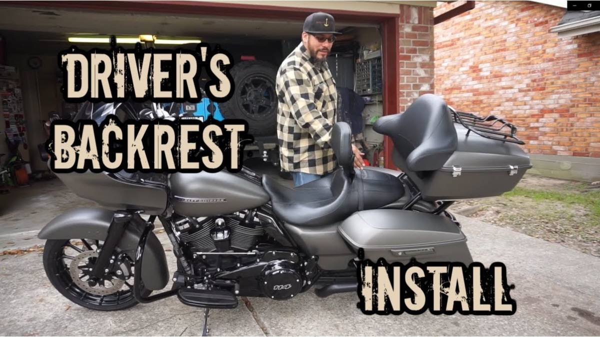 Revamp Your Harley Touring Experience With The Top Rider Backrests For ...