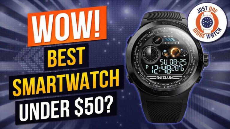 The Ultimate Guide: Top 10 Smartwatches Under $50 In 2023 – Unraveling The Most Affordable & Cutting-Edge Tech!