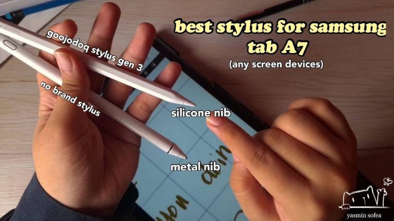 Discover The Top Stylus For Samsung Tab A7 Lite In 2023: Unleash Precision And Creativity!