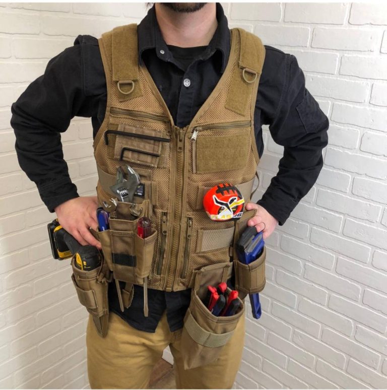 The Ultimate Tool Vest Guide: Top Picks For Electricians In 2023 – Stay Organized And Efficient!