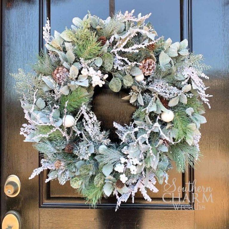 The Top 10 Winter Wreaths For Your Front Door In 2023: Embrace The Season With Stunning Décor!