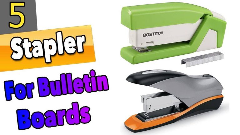 5 Best Stapler For Bulletin Boards In 2023