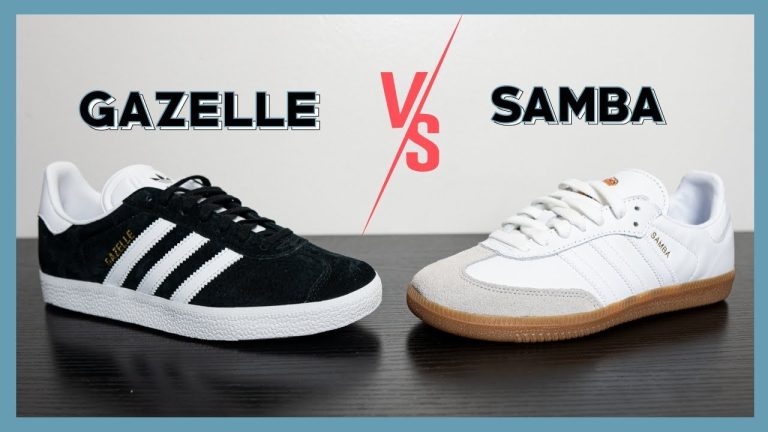 Comparing Adidas Gazelle Vs Samba: Which Iconic Sneaker Reigns Supreme?