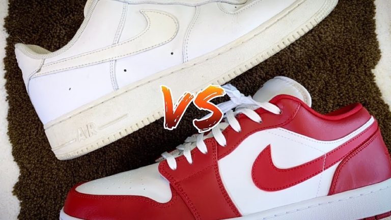 Af1 Vs Jordan 1: A Comparison Of Iconic Sneakers