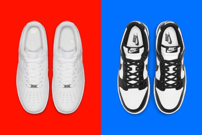 Air Force 1 Vs Dunks: A Comparison Of Iconic Sneakers