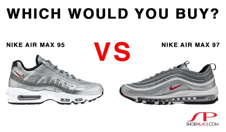 Comparing Air Max 95 Vs 97: Find Your Perfect Fit