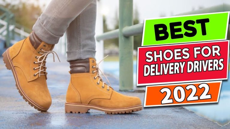 The Top Shoes For Delivery Drivers: Boost Comfort And Efficiency