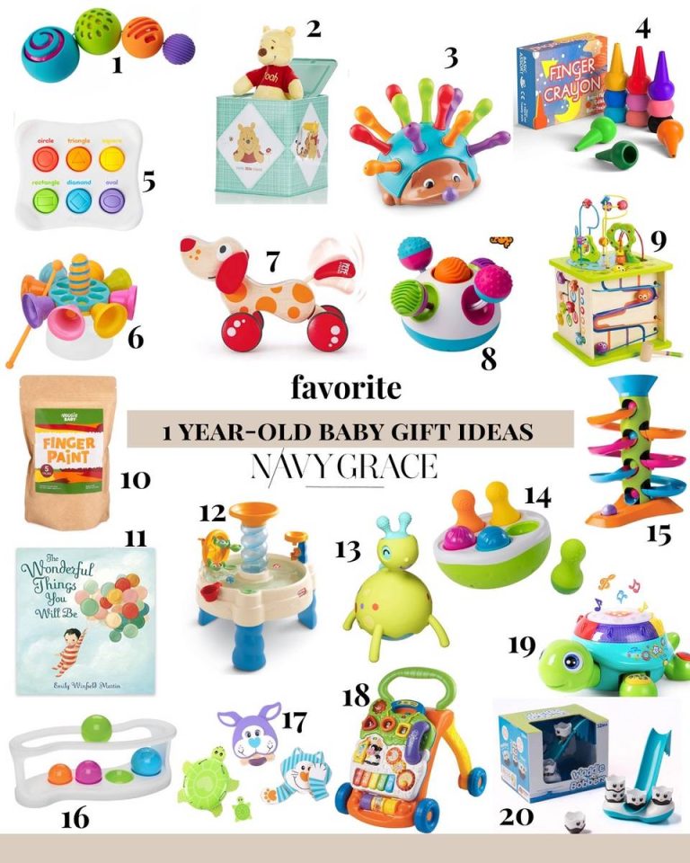 Top Picks: Best Gifts For 1-Year-Olds In 2023 – Unveiling The Perfect Presents!