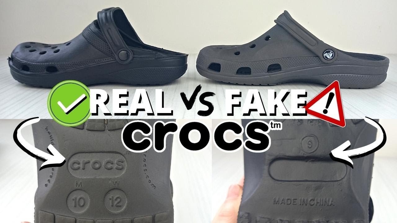 Mastering The Art Of Spotting Fake Crocs: A Comprehensive Guide ...