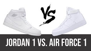 Comparison: Jordan 1 Vs Air Force 1 – Which Shoe Reigns Supreme?