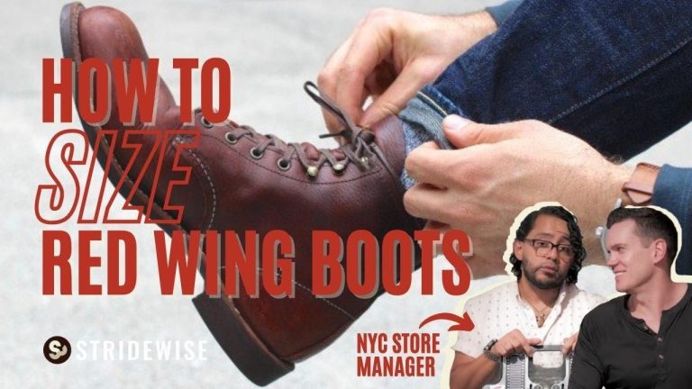 Choosing The Perfect Fit: Red Wing Boot Sizes Guide