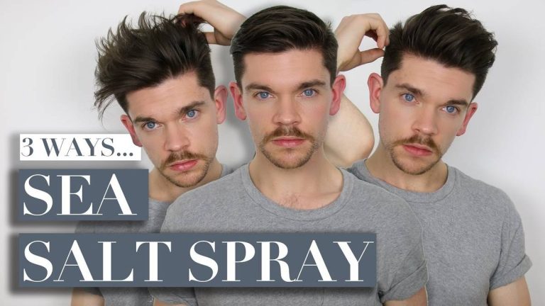 Discover The Top Sea Salt Sprays For Men In 2023: Achieve Beachy Hair Perfection!