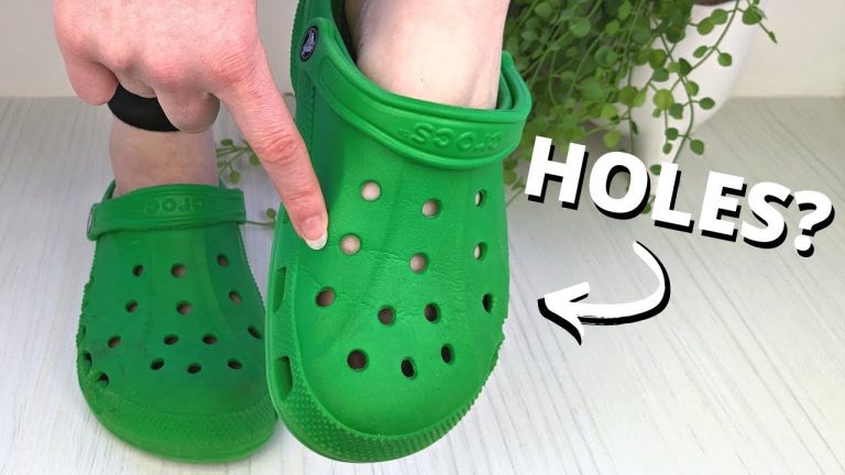 Why Do Crocs Have Holes: Surprising Facts Revealed