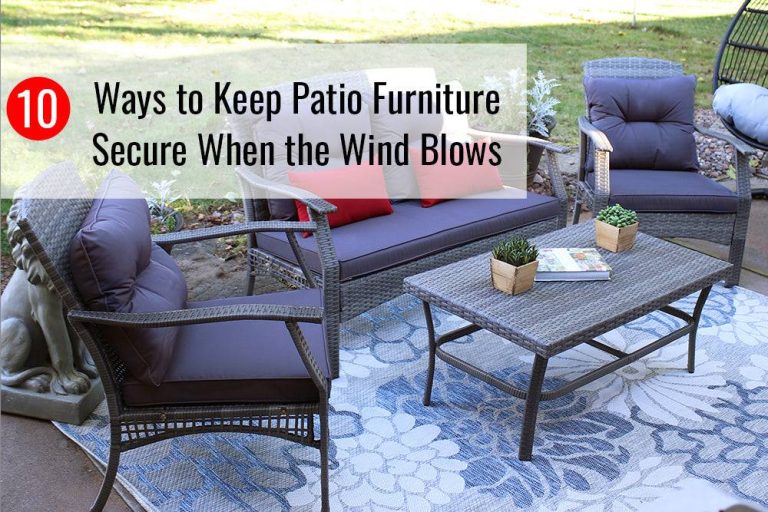 Top 10 Wind-Resistant Patio Furniture Picks: 2023’S Ultimate Guide!