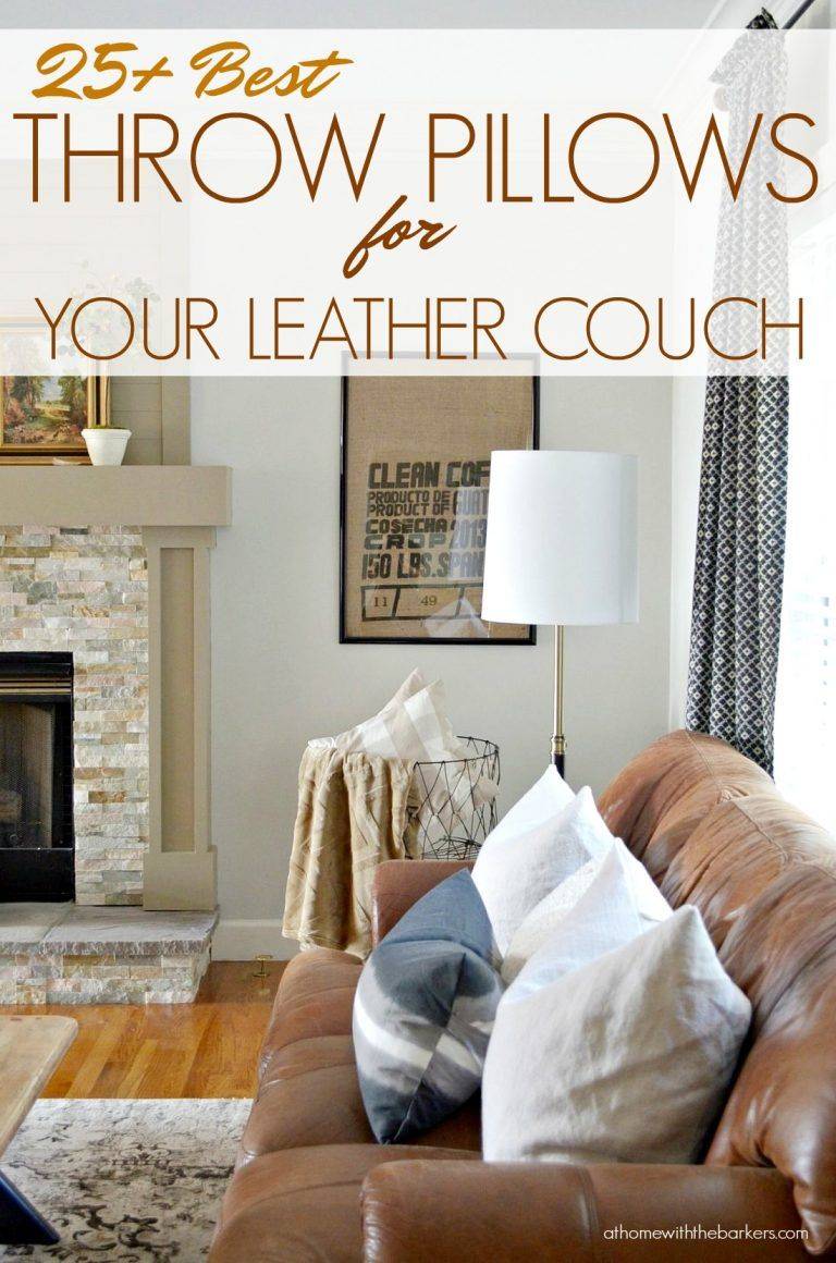 Top 10 Trendiest Throw Pillows For Leather Couches In 2023: Elevate Your Décor With These Stylish Picks!